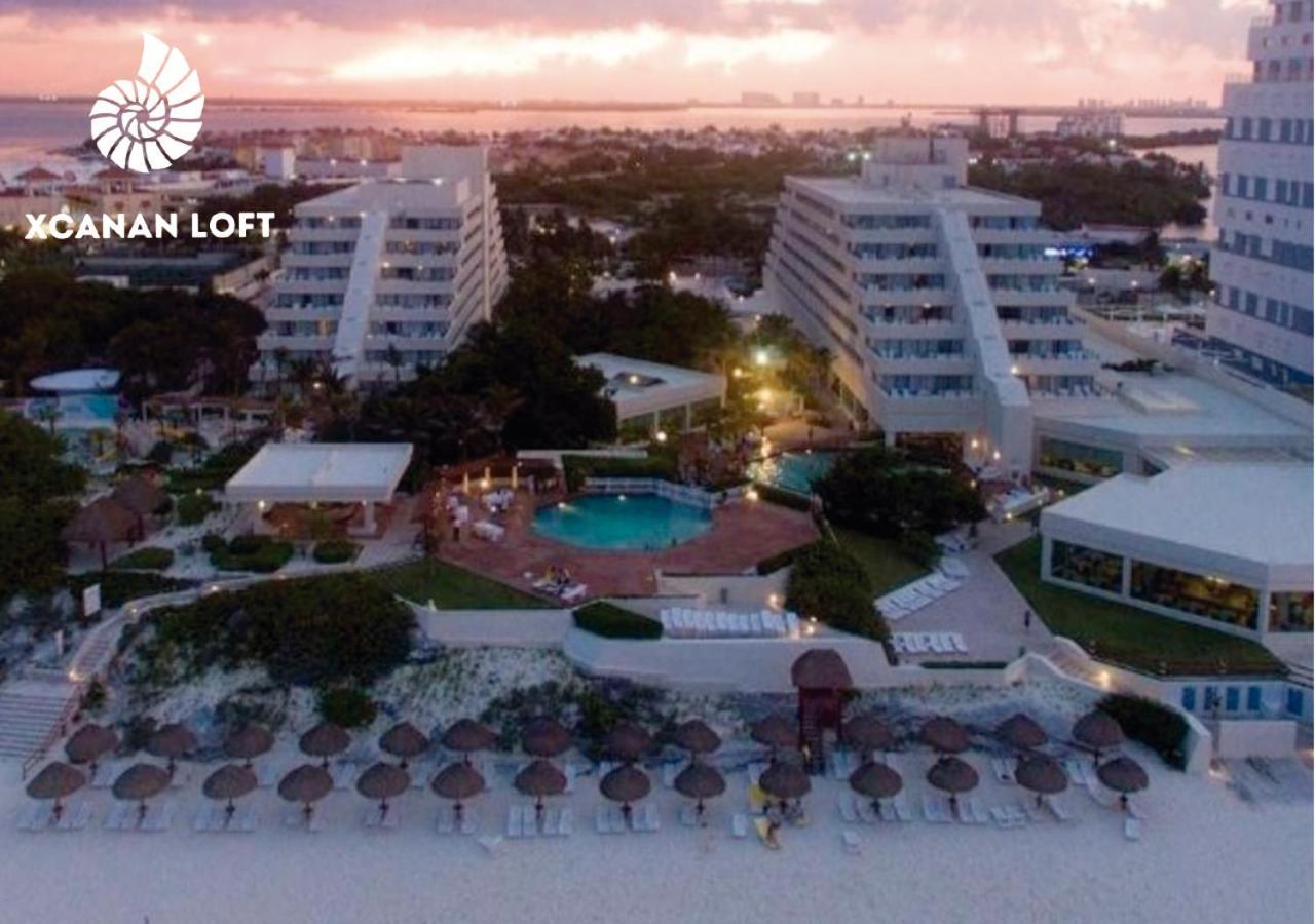 Xcanan Loft On Park Royal, The Best Area In Cancun Right On The Beach 외부 사진