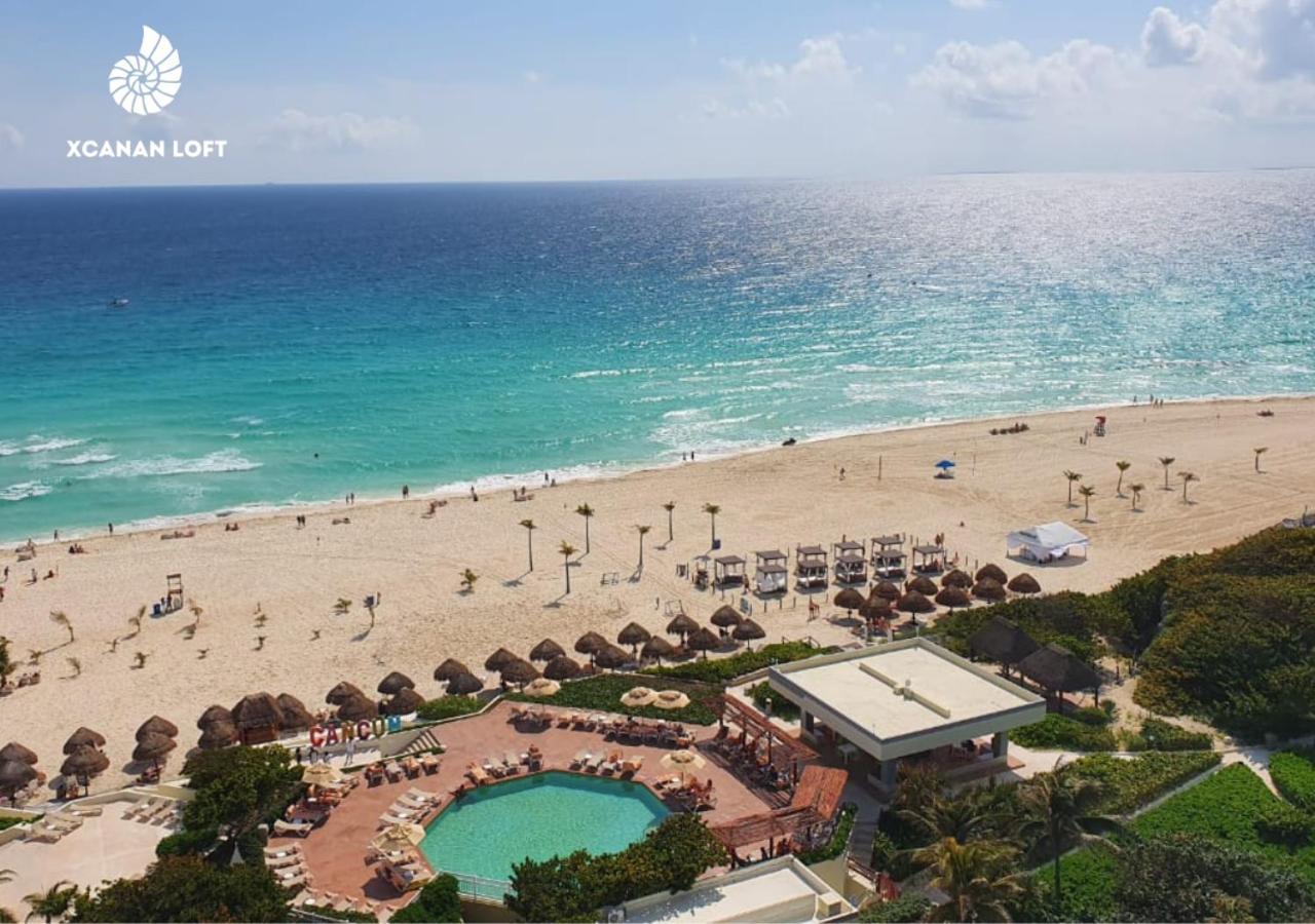 Xcanan Loft On Park Royal, The Best Area In Cancun Right On The Beach 외부 사진