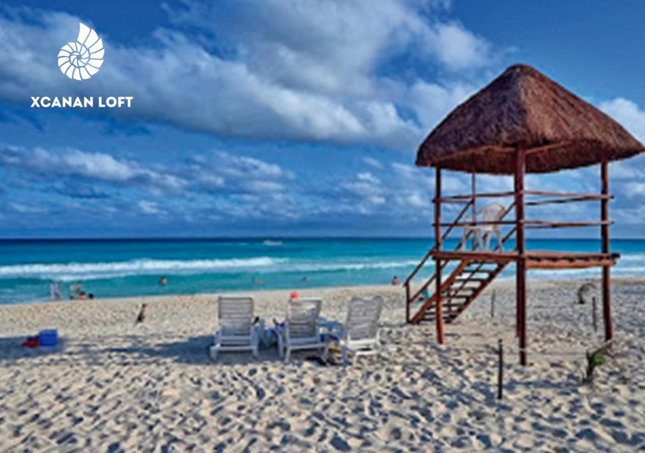 Xcanan Loft On Park Royal, The Best Area In Cancun Right On The Beach 외부 사진