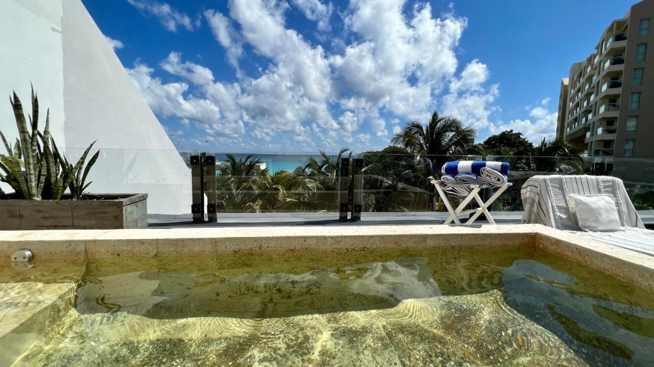 Xcanan Loft On Park Royal, The Best Area In Cancun Right On The Beach 외부 사진
