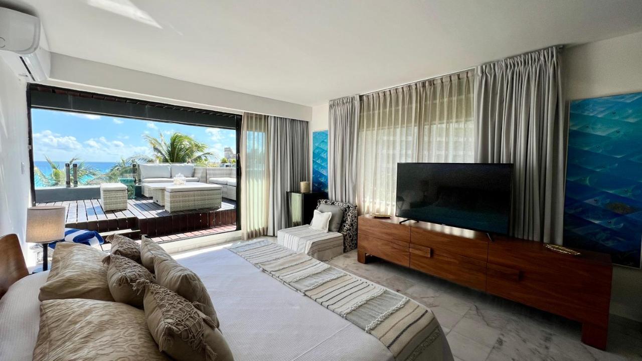 Xcanan Loft On Park Royal, The Best Area In Cancun Right On The Beach 외부 사진
