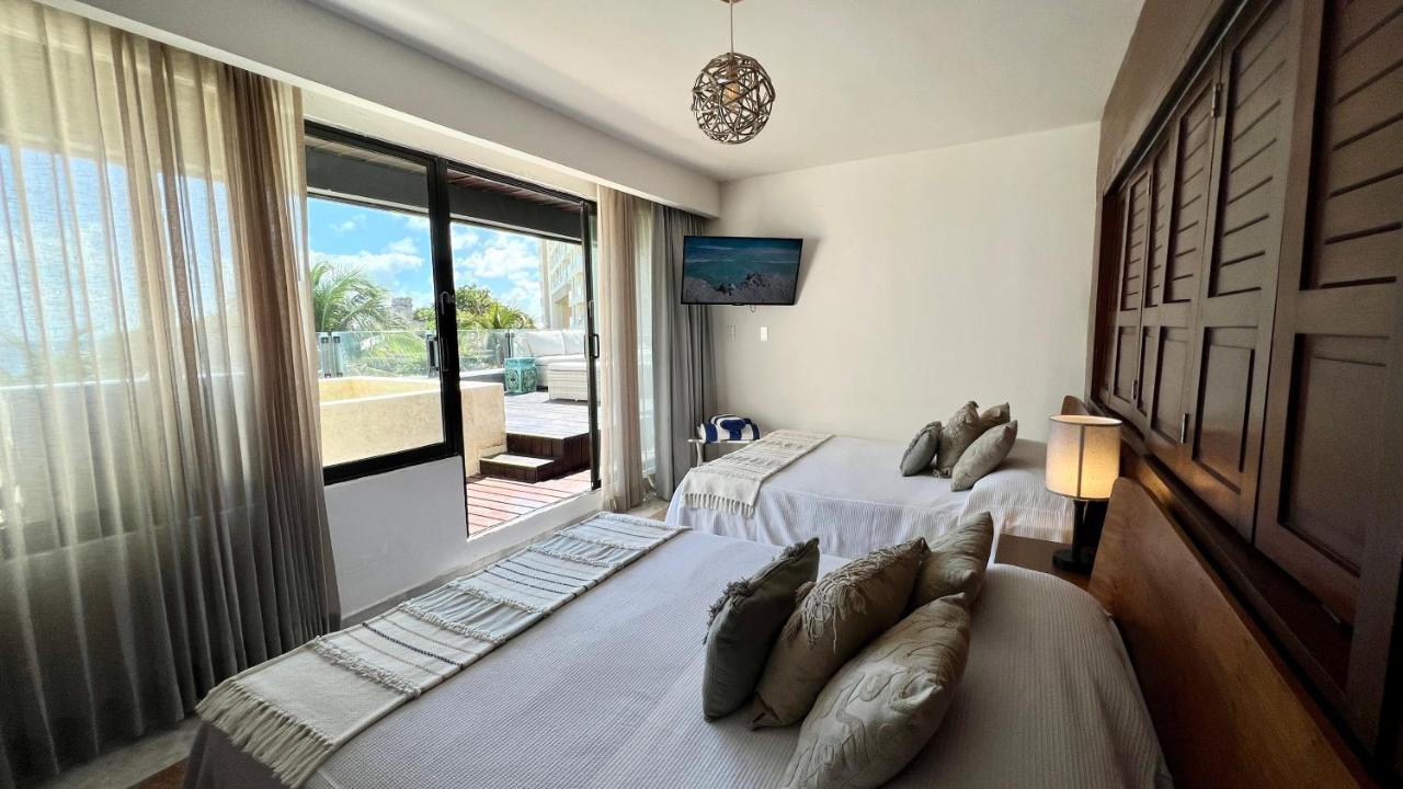 Xcanan Loft On Park Royal, The Best Area In Cancun Right On The Beach 외부 사진