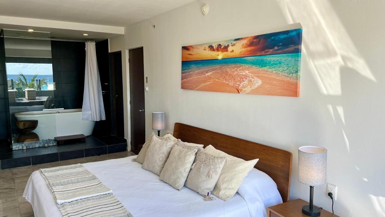 Xcanan Loft On Park Royal, The Best Area In Cancun Right On The Beach 외부 사진
